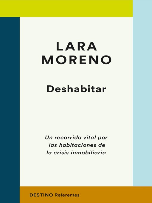 Title details for Deshabitar by Lara Moreno - Available